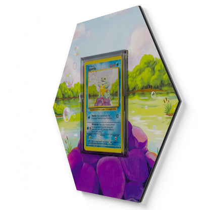 63/102 Squirtle - Extended Artwork Pokemon Card Display