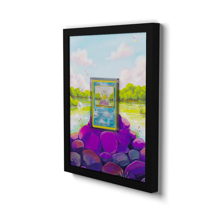 63/102 Squirtle - Extended Artwork Framed Pokemon Card Display