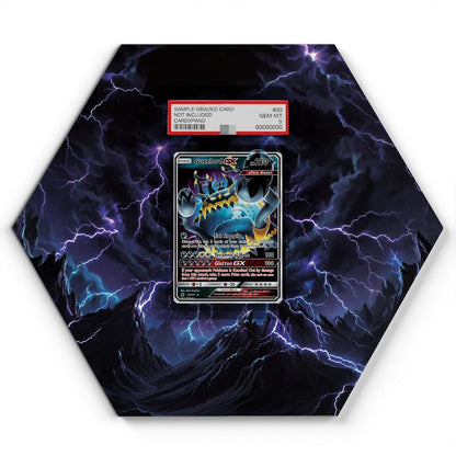63/111 Guzzlord GX - Extended Artwork Pokemon Card Display