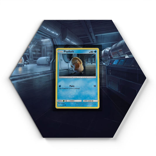 7/18 Psyduck - Extended Artwork Pokemon Card Display