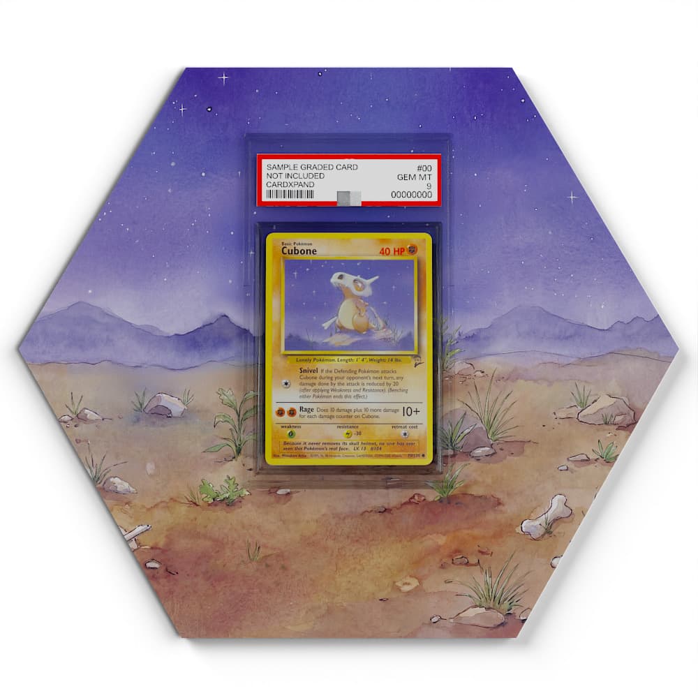 70 Cubone - Extended Artwork Pokemon Card Display