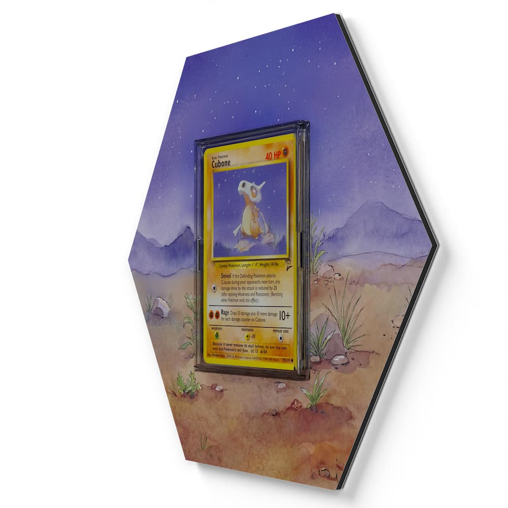 70 Cubone - Extended Artwork Pokemon Card Display