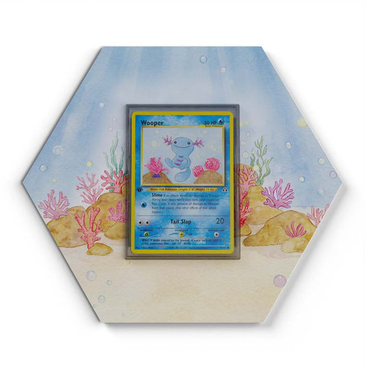 71/75 Wooper - Extended Artwork Pokemon Card Display