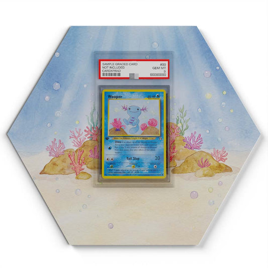 71/75 Wooper - Extended Artwork Pokemon Card Display