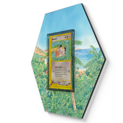 78/144 Meowth - Extended Artwork Pokemon Card Display