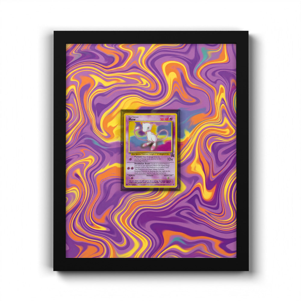 8 Mew - Extended Artwork Pokemon Card Frame