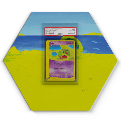 80/144 Natu - Extended Artwork Pokemon Card Display