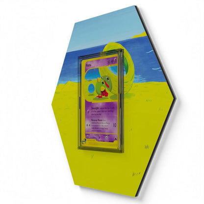 80/144 Natu - Extended Artwork Pokemon Card Display