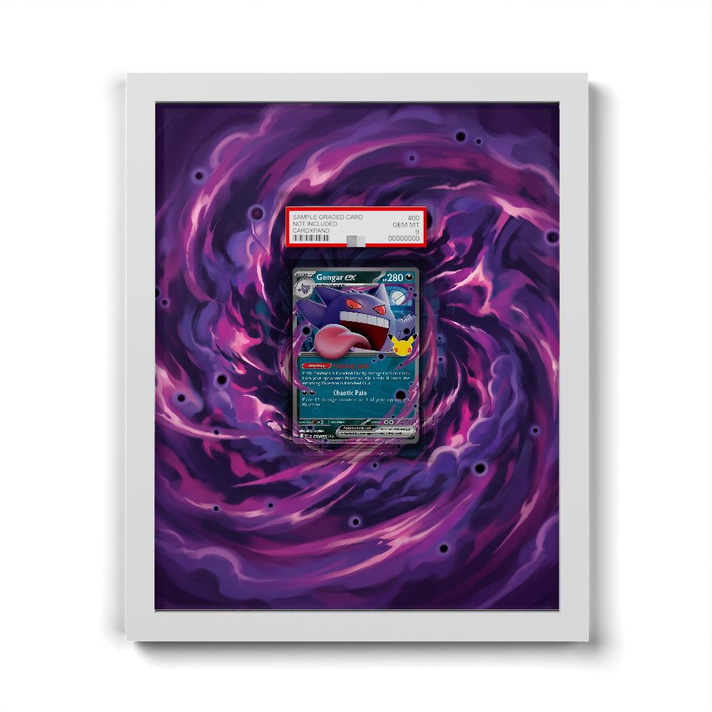 90/128 Gengar ex - Extended Artwork Pokemon Card Frame