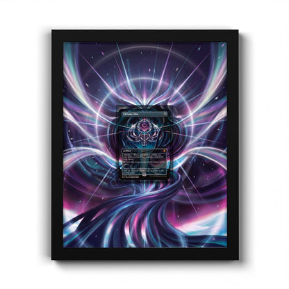 92 Chrome Mox - Extended Artwork Magic Card Frame