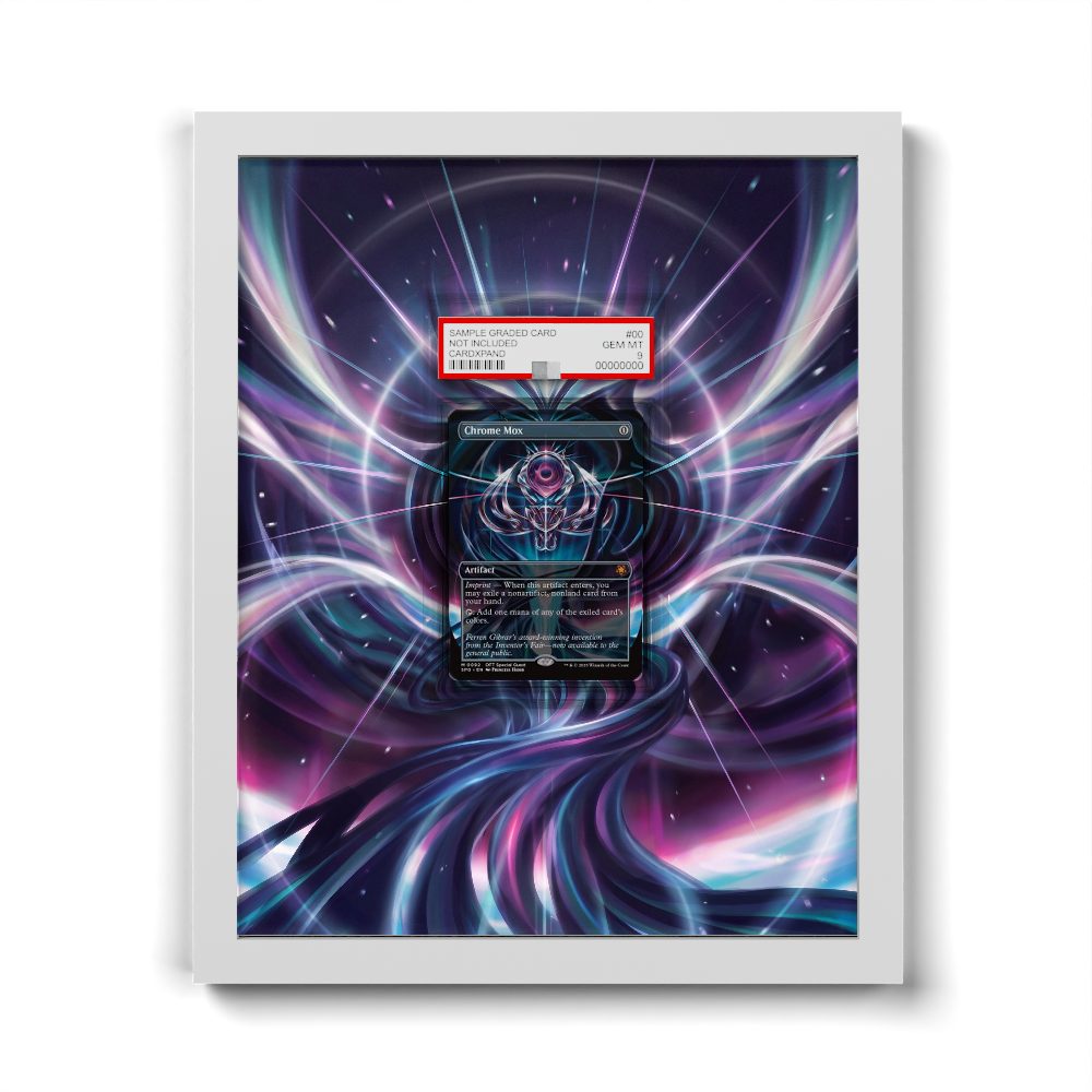 92 Chrome Mox - Extended Artwork Magic Card Frame