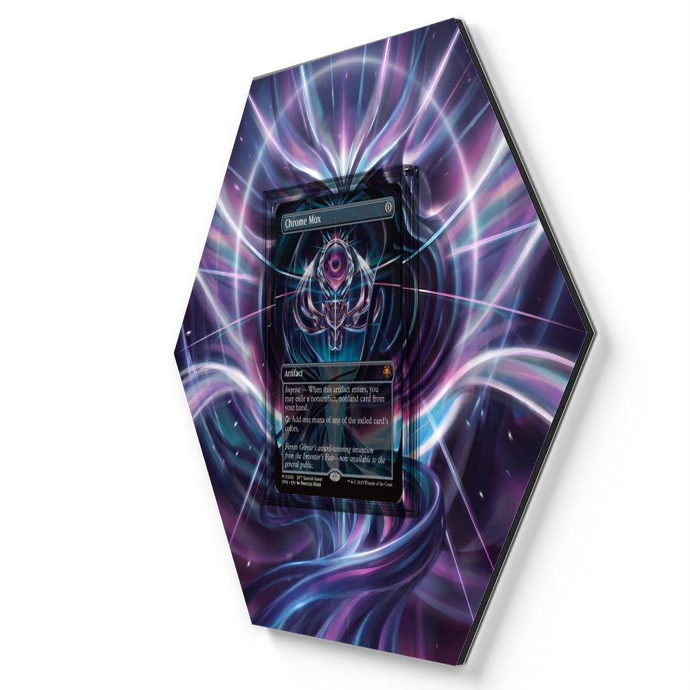 92 Chrome Mox - Extended Artwork Magic Card Display