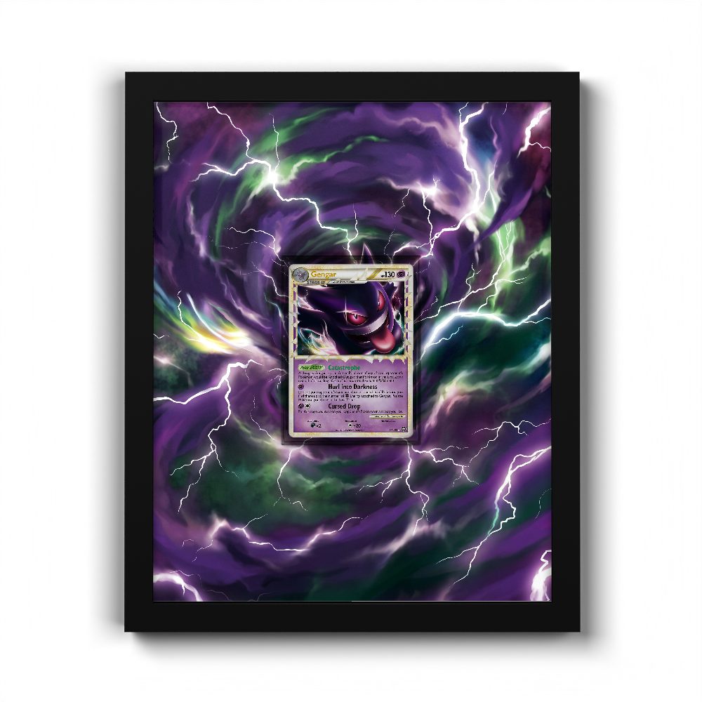 94/102 Gengar - Extended Artwork Pokemon Card Frame