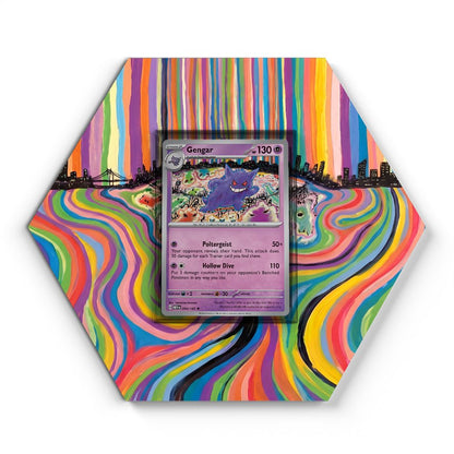 94/165 Gengar - Extended Artwork Pokemon Card Display