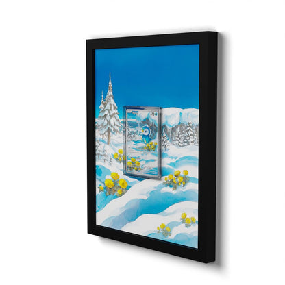 98 Piplup - Extended Artwork Framed Pokemon Card Display