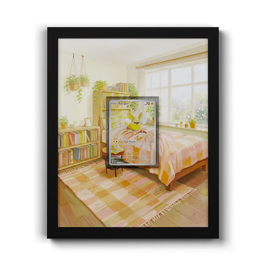 99 Yamper - Extended Artwork Framed Pokemon Card Display