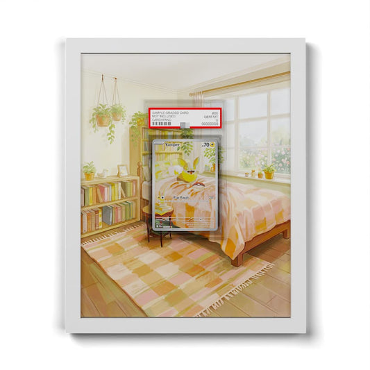 99 Yamper - Extended Artwork Framed Pokemon Card Display