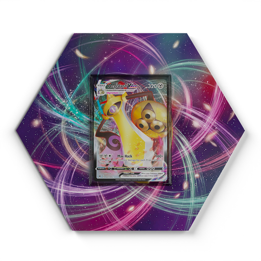 127/185 Aegislash - Extended Artwork Pokemon Card Display