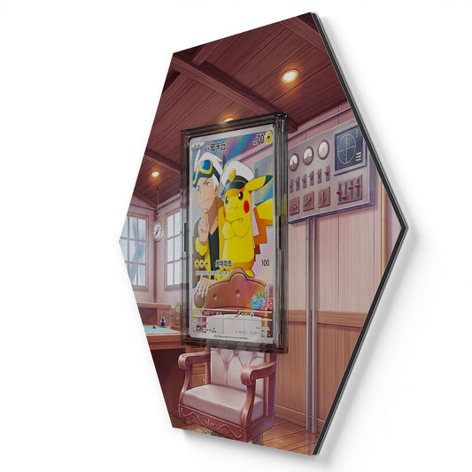 0709/09 Captain Pikachu - Extended Artwork Pokemon Card Display