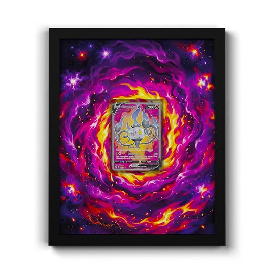 247/264 Chandelure - Extended Artwork Framed Pokemon Card Display