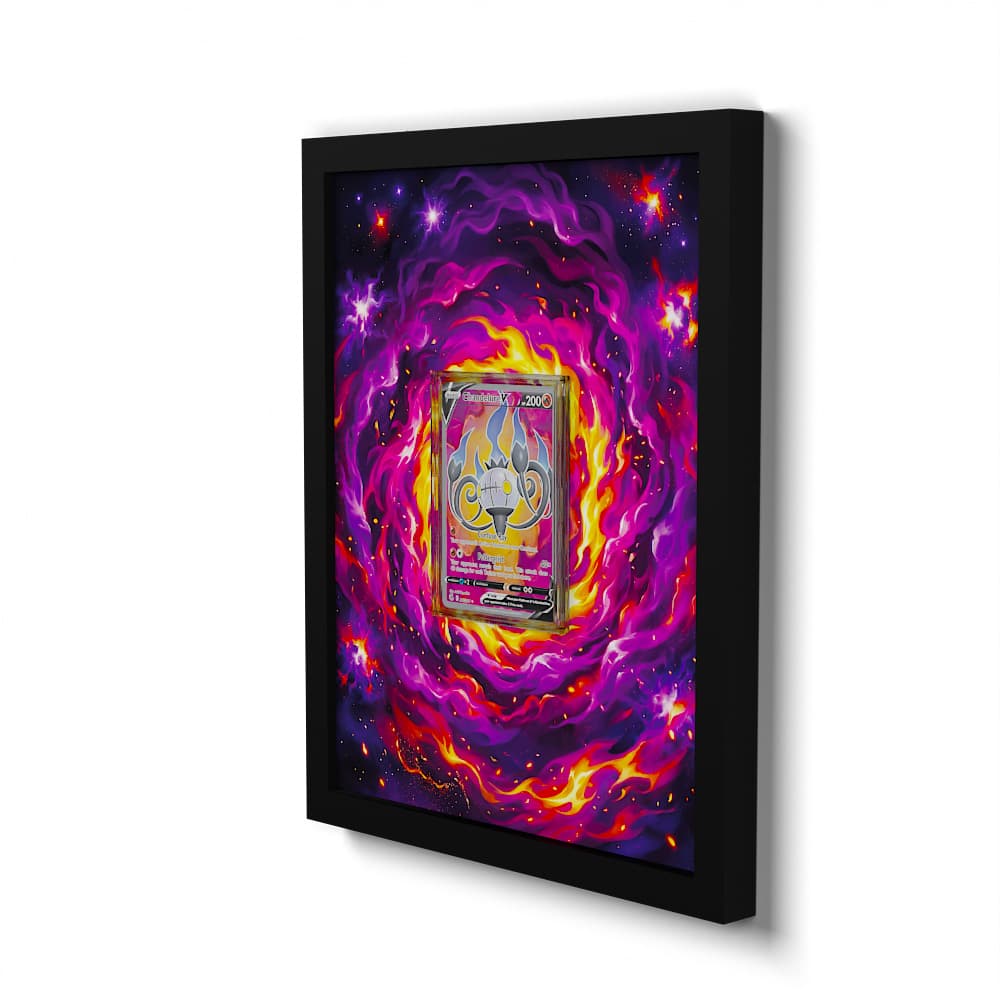 247/264 Chandelure - Extended Artwork Framed Pokemon Card Display
