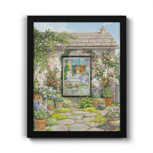 044 Charmander - Extended Artwork Framed Pokemon Card Display