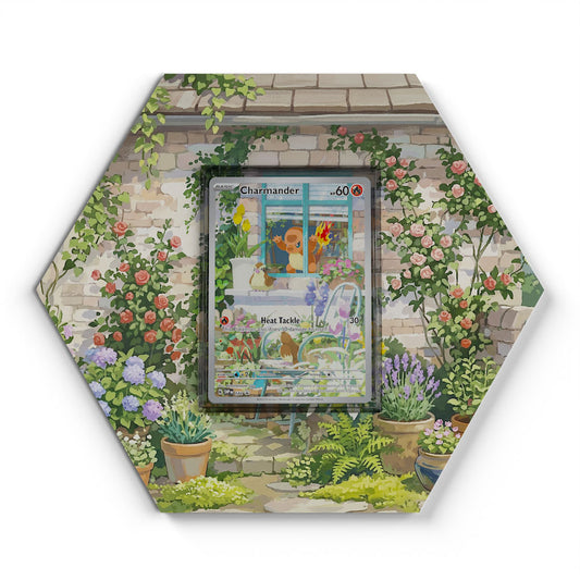 044 Charmander - Extended Artwork Pokemon Card Display