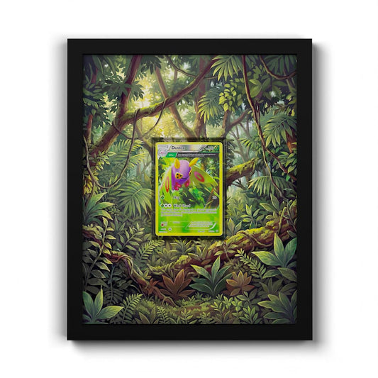 8/108 Dustox - Extended Artwork Framed Pokemon Card Display