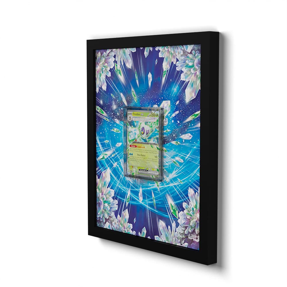 003/182 Froslass EX - Extended Artwork Framed Pokemon Card Display