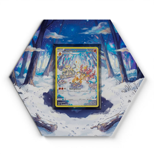 GG03/GG70 Magmortar - Extended Artwork Pokemon Card Display