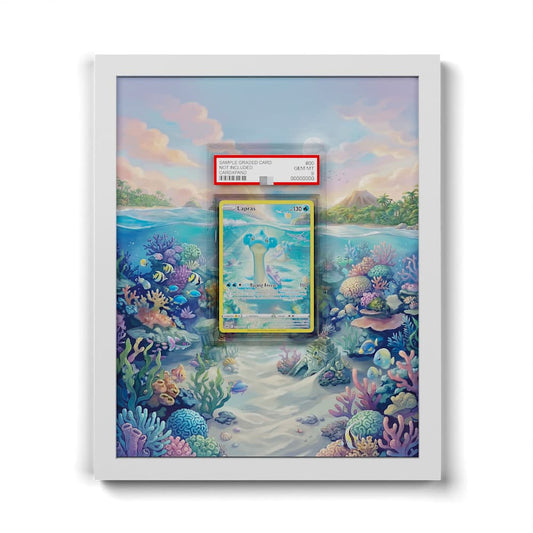 GG05 Lapras - Extended Artwork Framed Pokemon Card Display