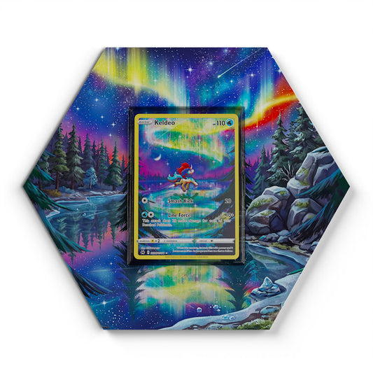GG07/GG70 Keldeo - Extended Artwork Pokemon Card Display