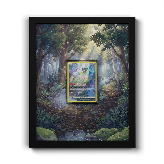 GG10 Mew - Extended Artwork Framed Pokemon Card Display