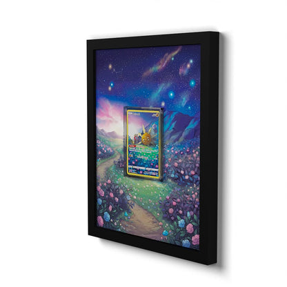 GG15 Solrock - Extended Artwork Framed Pokemon Card Display