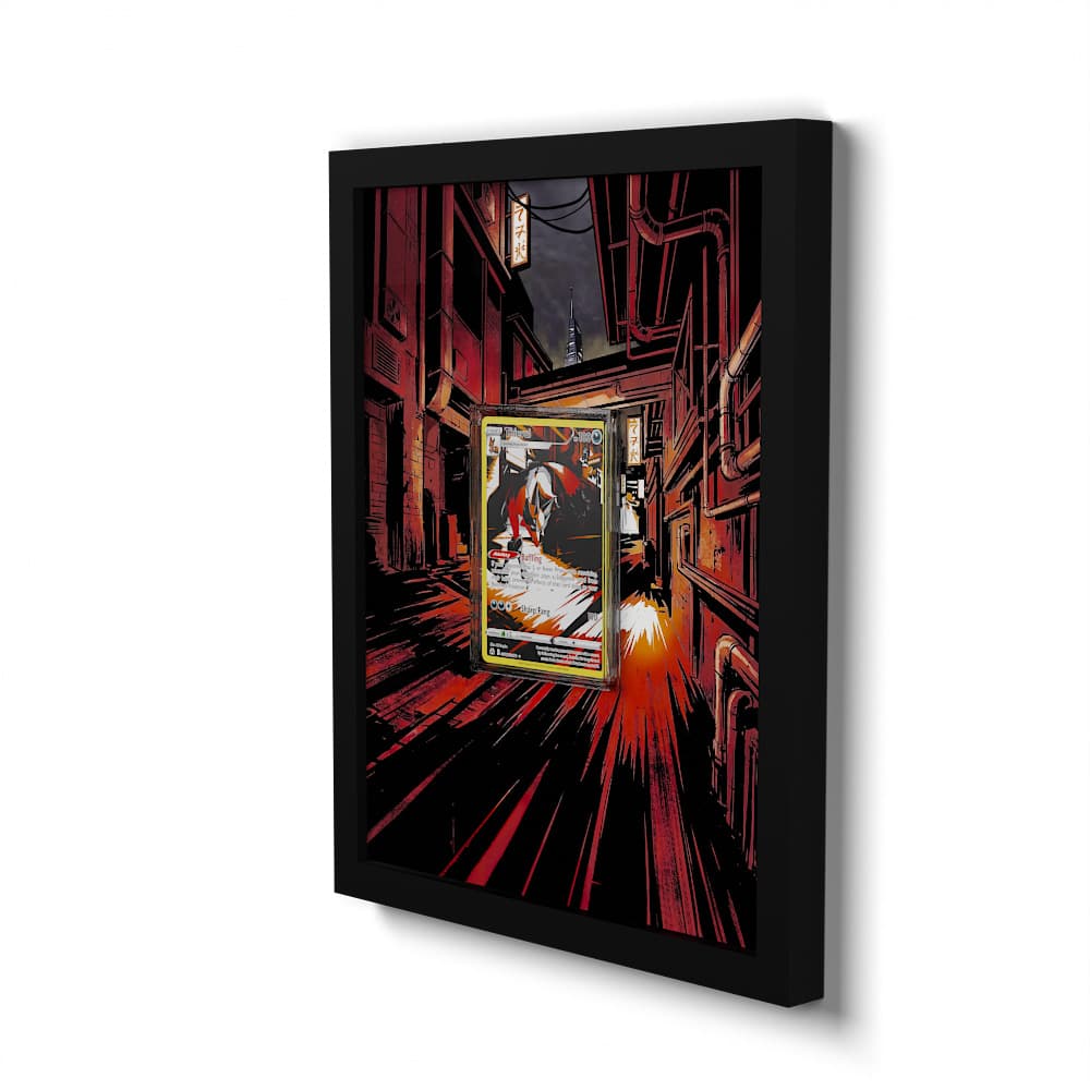 GG17 Thievul - Extended Artwork Framed Pokemon Card Display