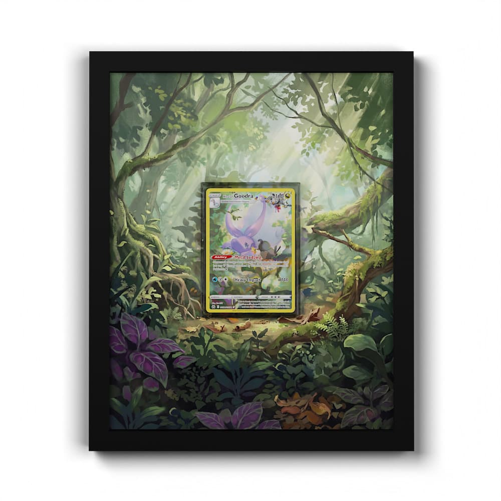 GG21 Hisuian Goodra - Extended Artwork Framed Pokemon Card Display