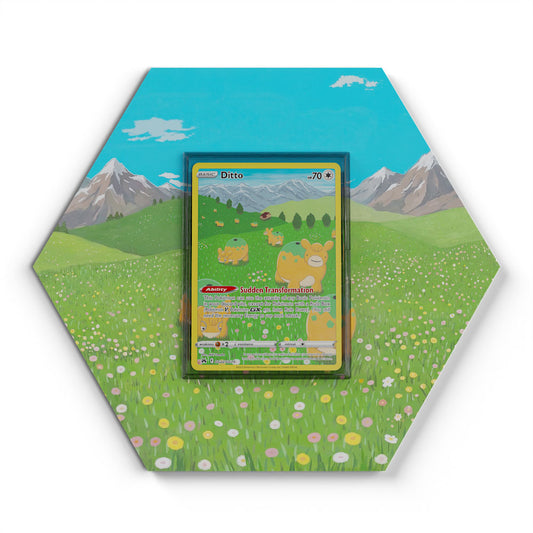 GG22/GG70 Ditto - Extended Artwork Pokemon Card Display
