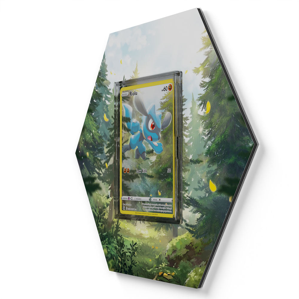 GG26/GG70 Riolu - Extended Artwork Pokemon Card Display