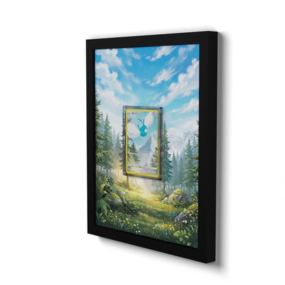 GG27 Swablu - Extended Artwork Framed Pokemon Card Display