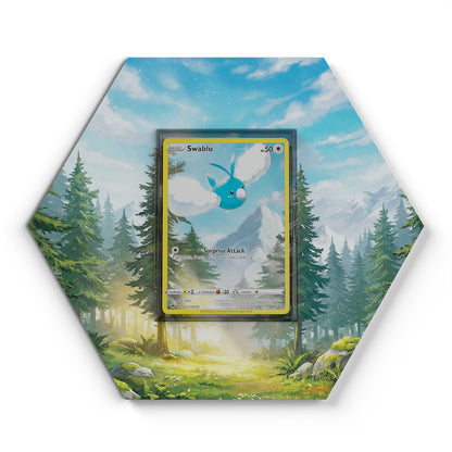 GG27/GG70 Swablu - Extended Artwork Pokemon Card Display