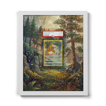GG29 Bidoof - Extended Artwork Framed Pokemon Card Display