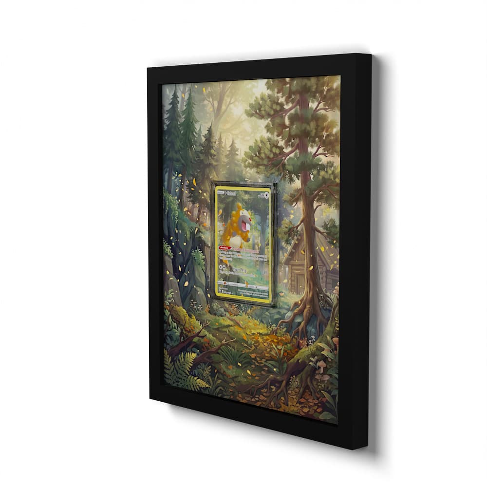 GG29 Bidoof - Extended Artwork Framed Pokemon Card Display