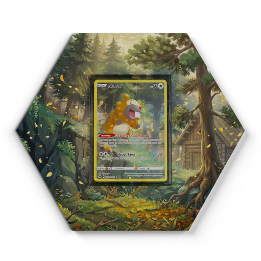 GG29/GG70 Bidoof - Extended Artwork Pokemon Card Display