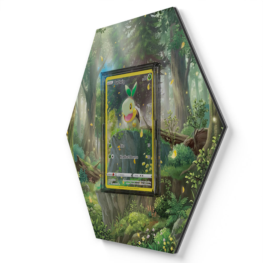 GG31/GG70 Turtwig - Extended Artwork Pokemon Card Display