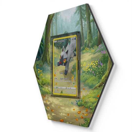 GG33/GG70 Poochyena - Extended Artwork Pokemon Card Display