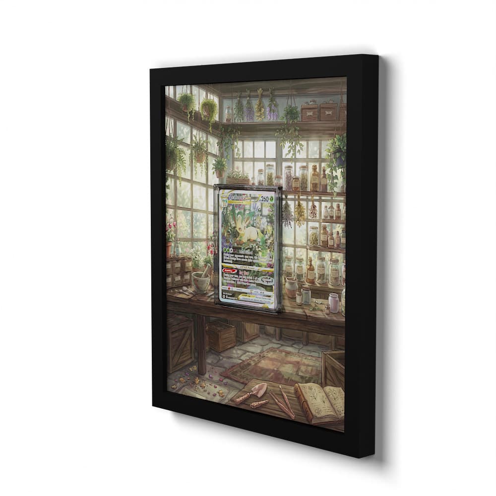 GG35 Leafeon VSTAR - Extended Artwork Framed Pokemon Card Display