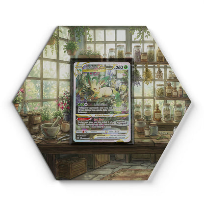 GG35/GG70 Leafeon VSTAR - Extended Artwork Pokemon Card Display