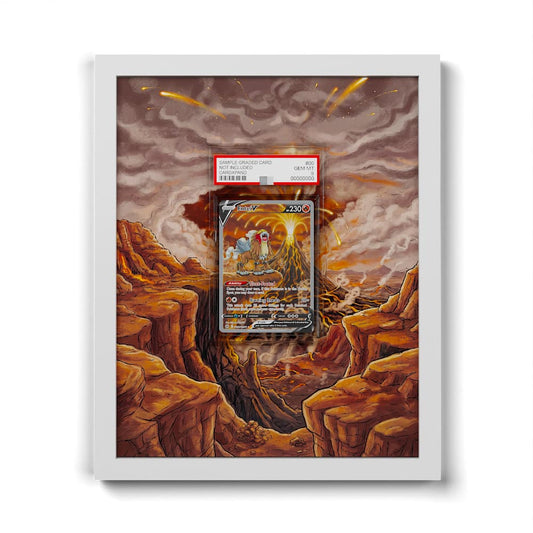 GG36 Entei V - Extended Artwork Framed Pokemon Card Display