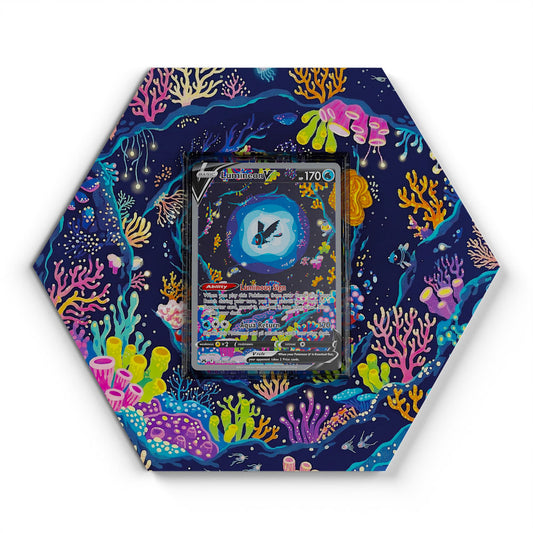 GG39/GG70 Lumineon V - Extended Artwork Pokemon Card Display