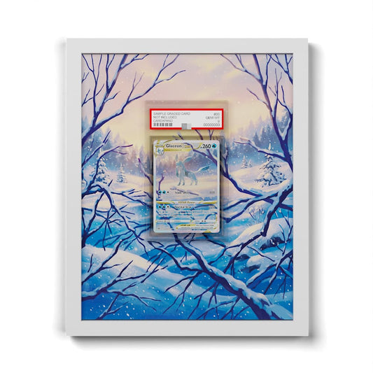 GG40 Glaceon VSTAR - Extended Artwork Framed Pokemon Card Display